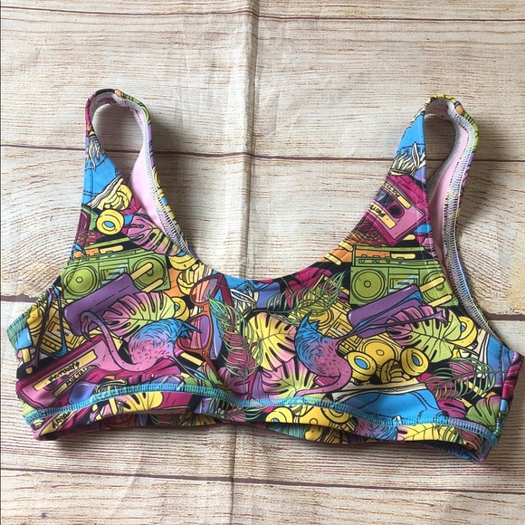 Brittany Allen Retro Sports Bra - Picture 4 of 10